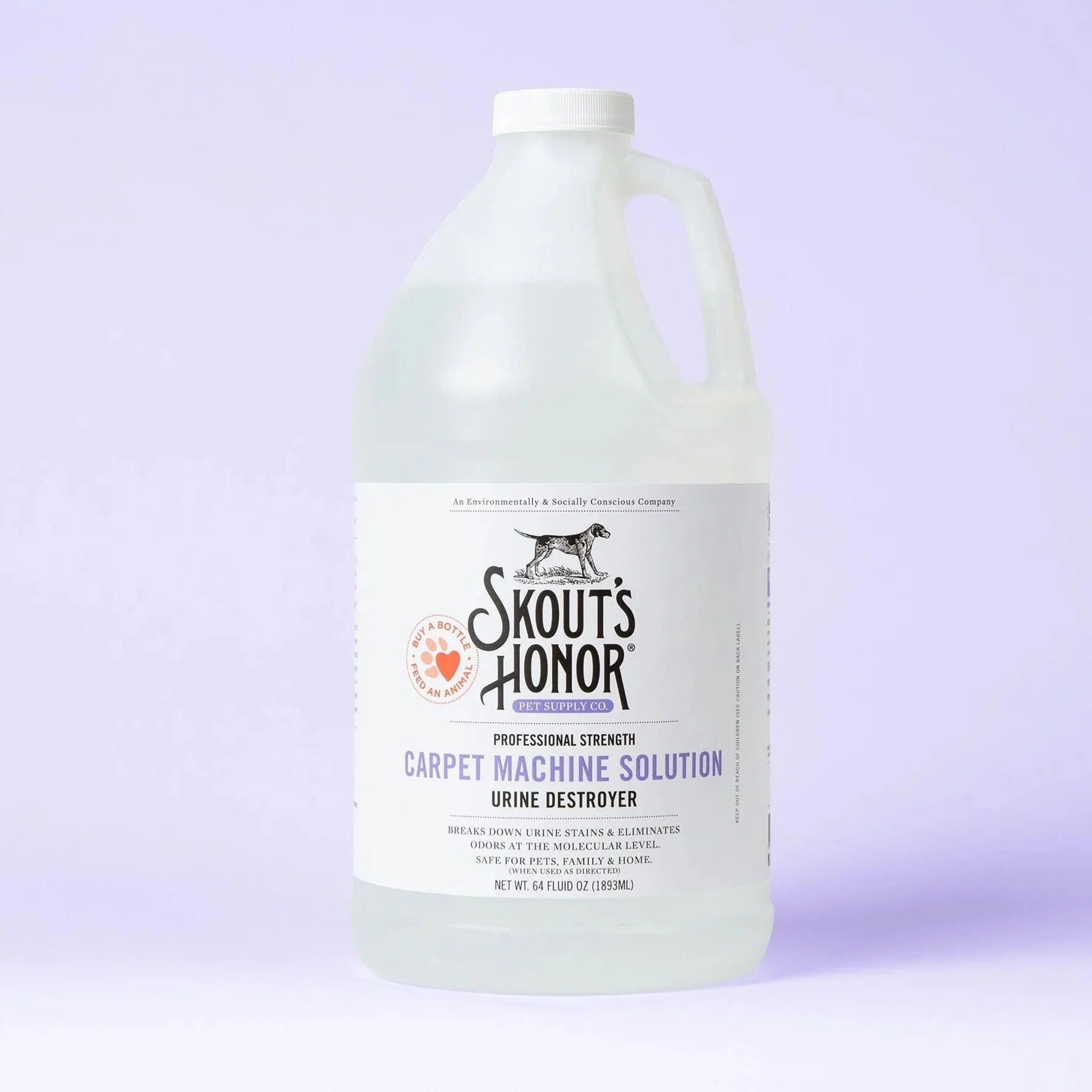 Skout's Honor Carpet Machine Solution, 64 oz - Pet's Shop