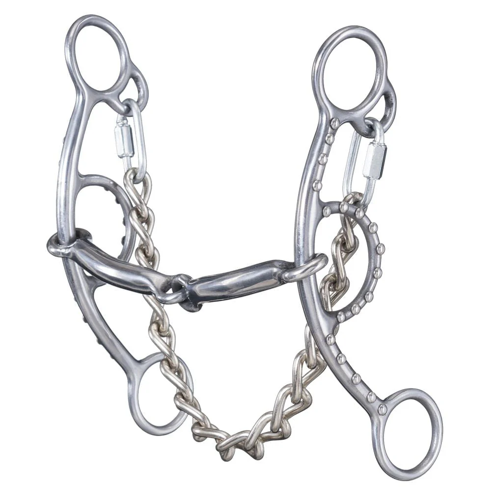 Tough1 Sweet Iron Short Shank Gag Snaffle - Pet's Shop