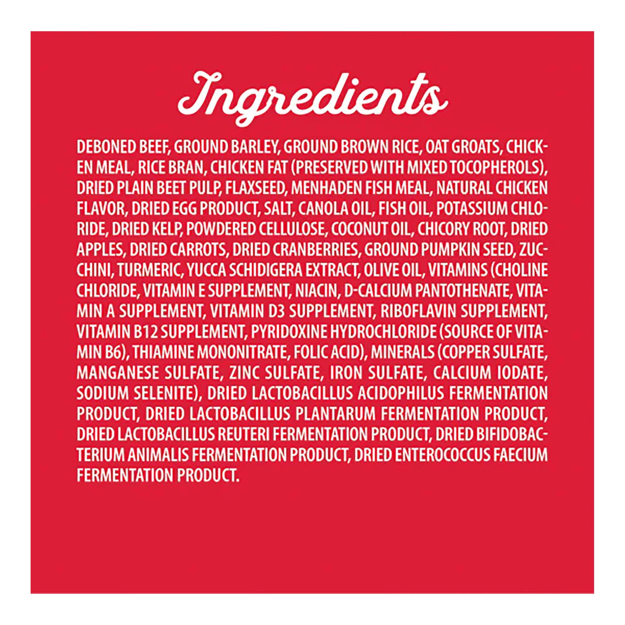 Triumph Dog Food Deboned Recipe, 30 lb - Pet's Shop