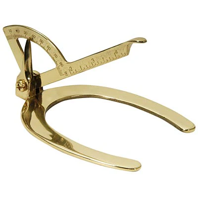 Brass Horse Hoof Gauge - Pet's Shop