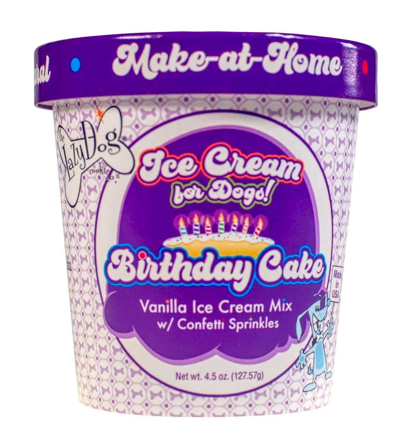 Birthday Cake Ice Cream Mix for Dogs - Pet's Shop