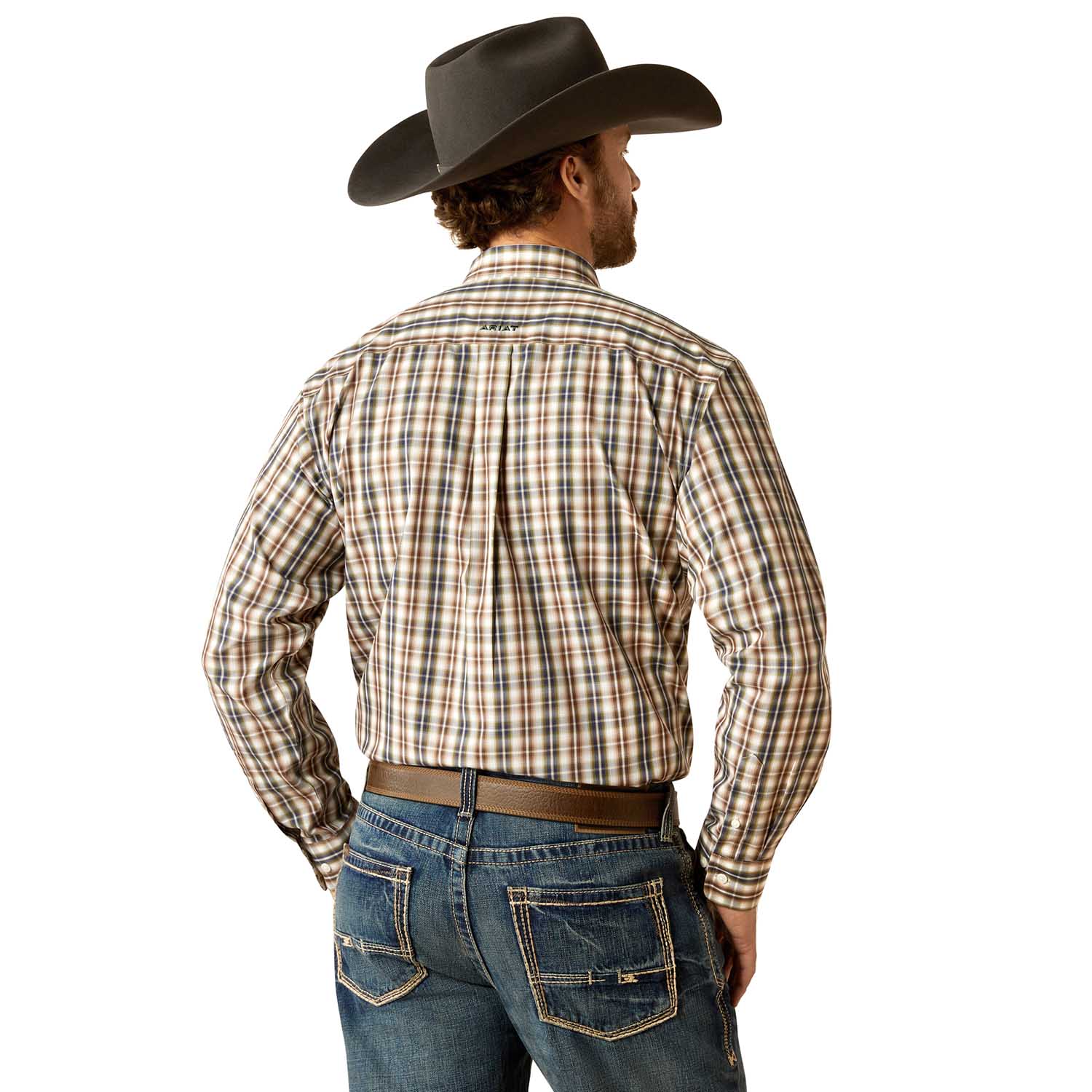 Ariat Men's Wrinkle Free Folk Longsleeve Shirt - Pet's Shop