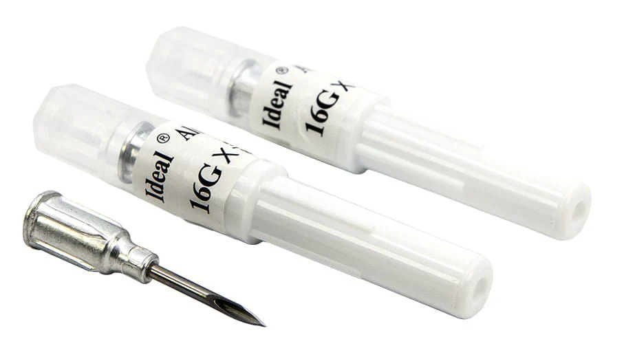 Aluminum Hub Needle 16g x 5/8