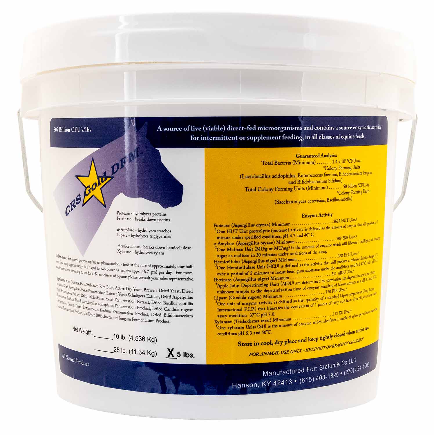 CRS Gold DFM Equine Supplement - Pet's Shop