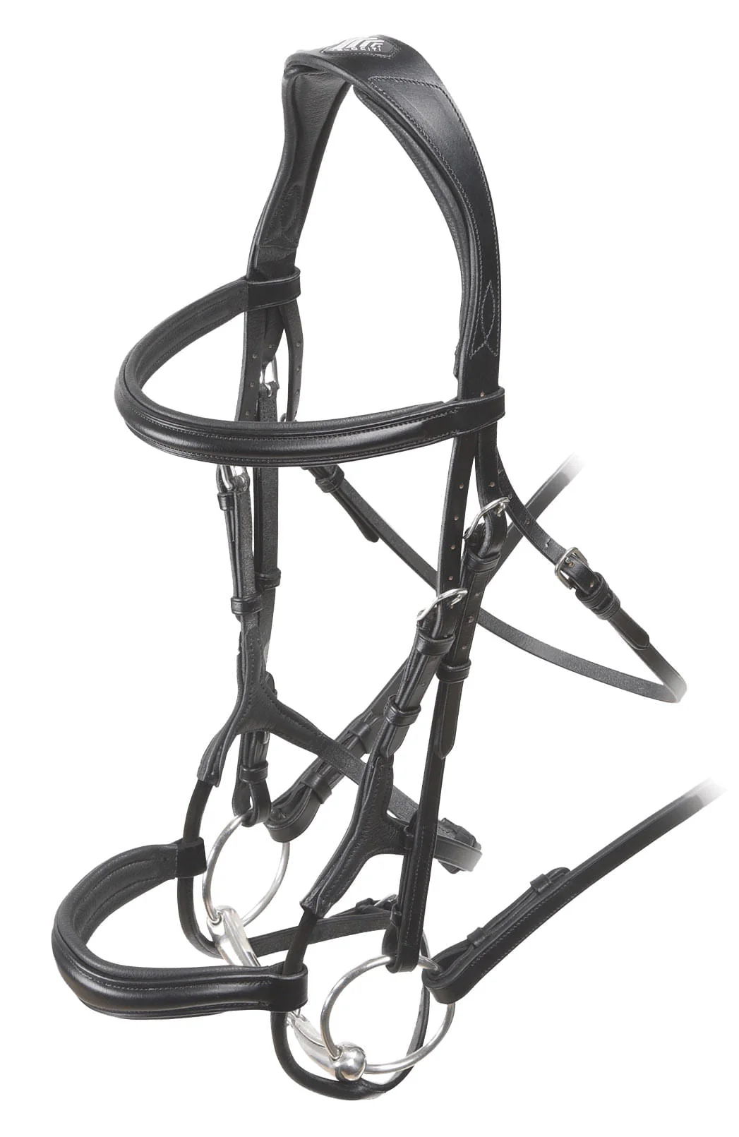 Velociti Rolled Padded Cavesson Bridle - Pet's Shop