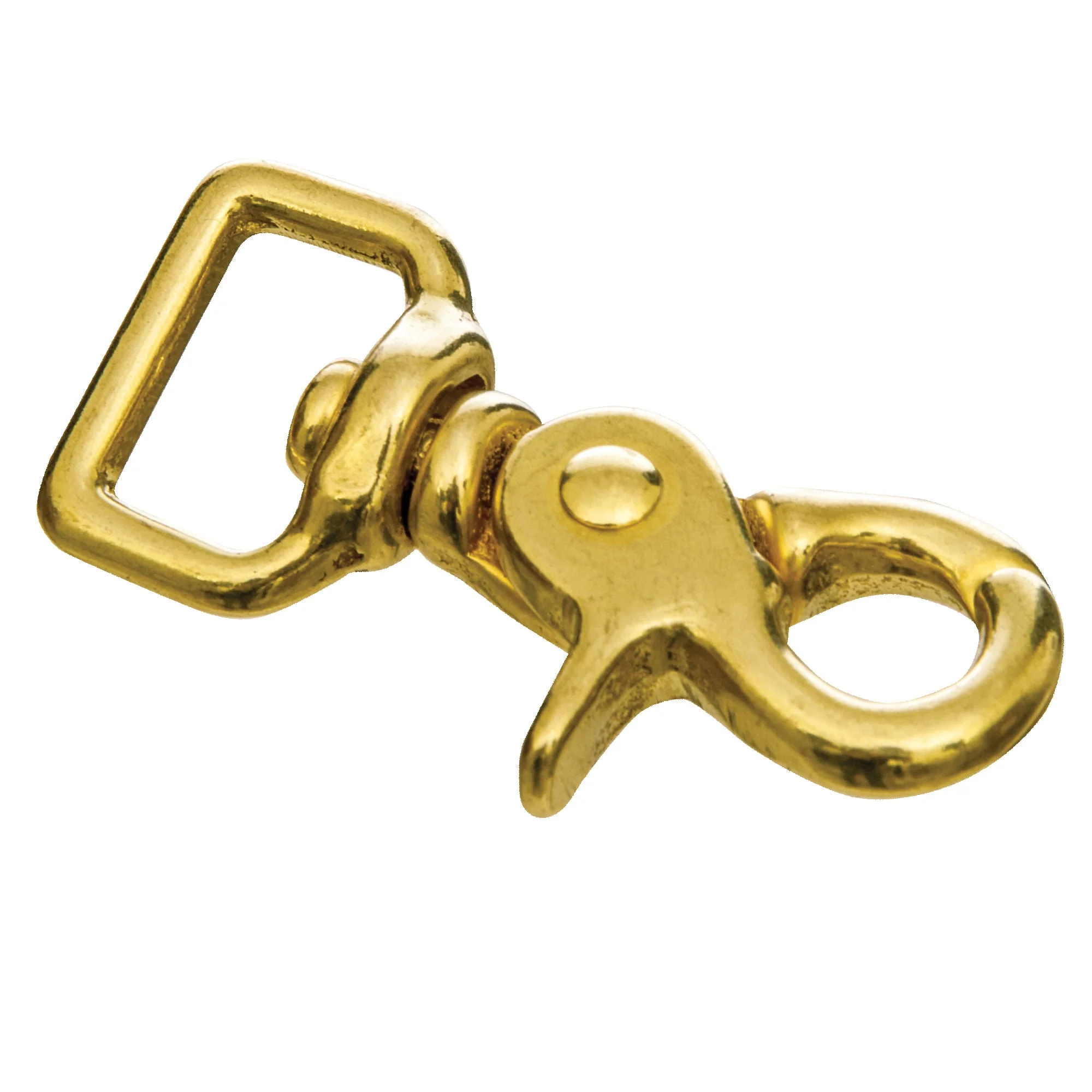 Brass Trigger Snap with Square Swivel Eye - Pet's Shop