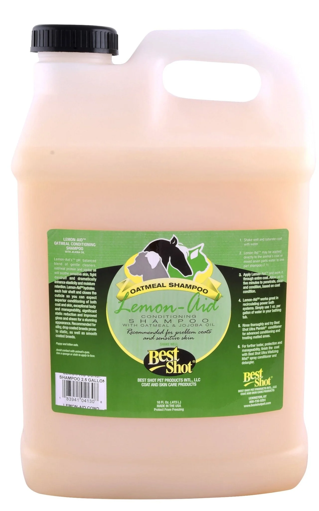 Lemon-Aid Oatmeal Ultra Wash Shampoo - Pet's Shop