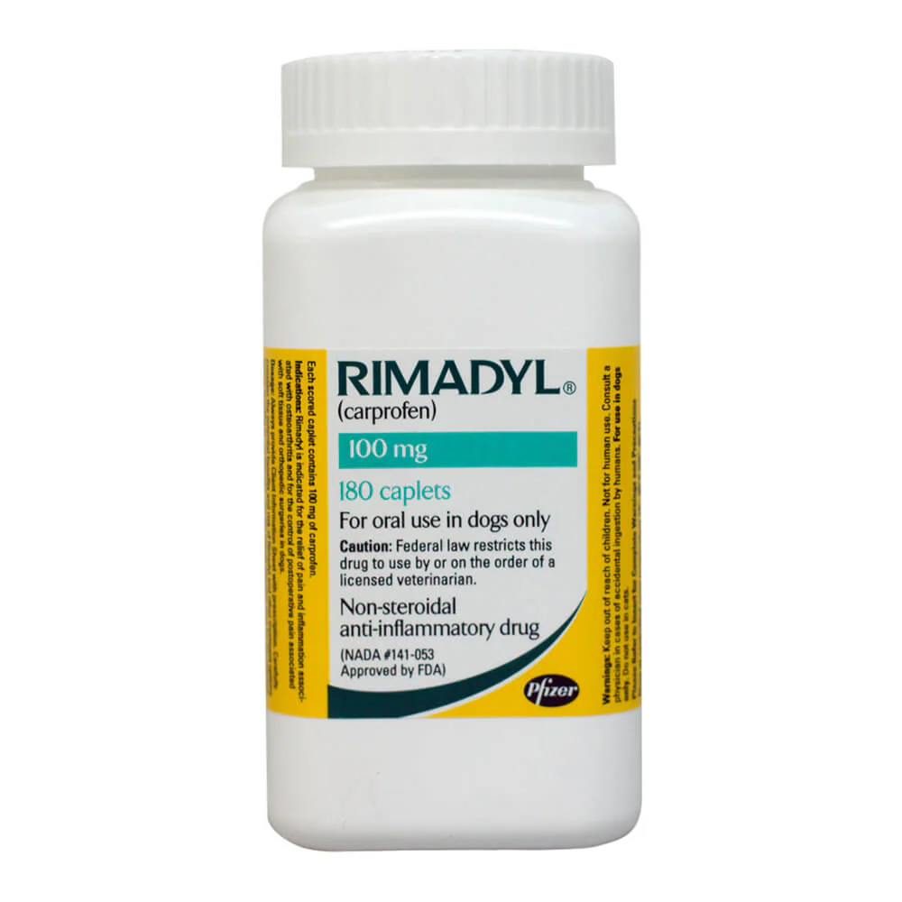 Rx Rimadyl (carprofen) Caplets for Dogs - Pet's Shop