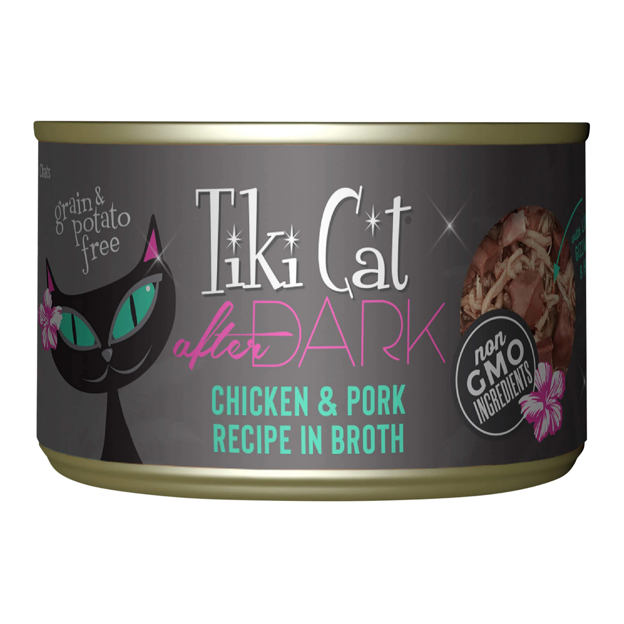Tiki Cat After Dark Wet Cat Food, Chicken & Pork - Pet's Shop