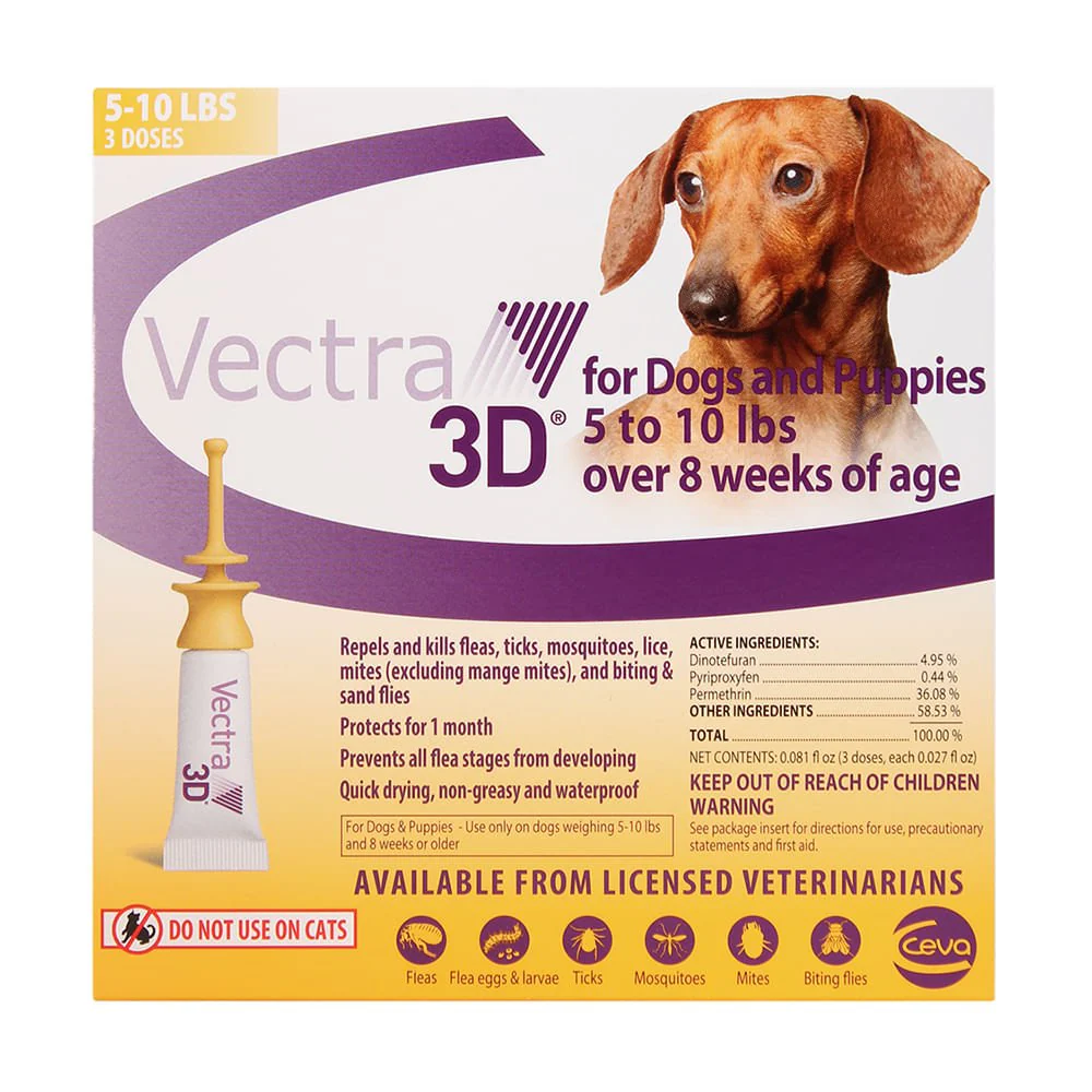 Vectra 3D Flea & Tick Spot Treatment for Dogs - Pet's Shop