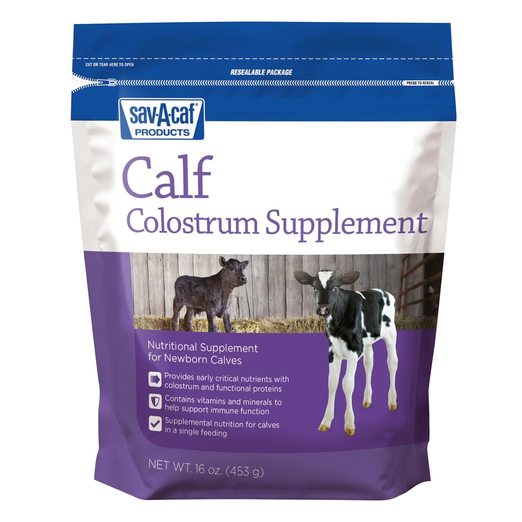 Sav-A-Caf Colostrum Supplement, 16 oz - Pet's Shop