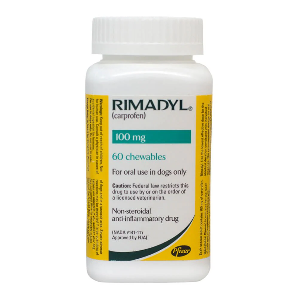 Rx Rimadyl (Carprofen) Chewable Tablets for Dogs - Pet's Shop