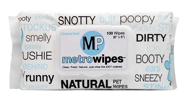 Metro Wipes Natural Unscented Pet Wipes - Pet's Shop