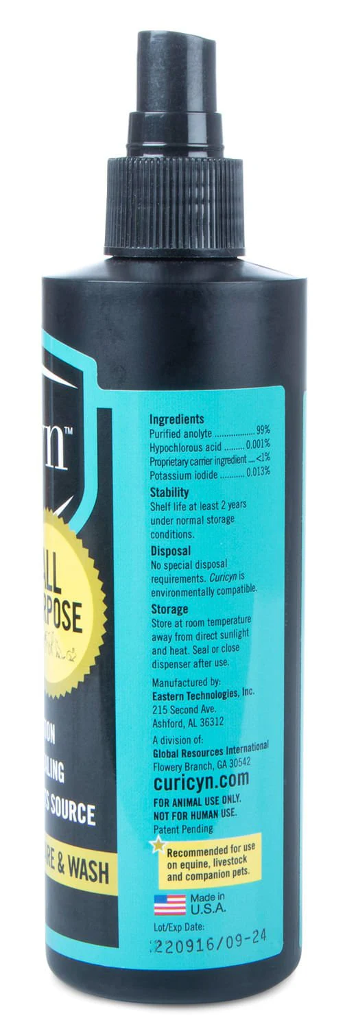 Curicyn Original Formula Wound Cleaner Skin Care Spray - Pet's Shop
