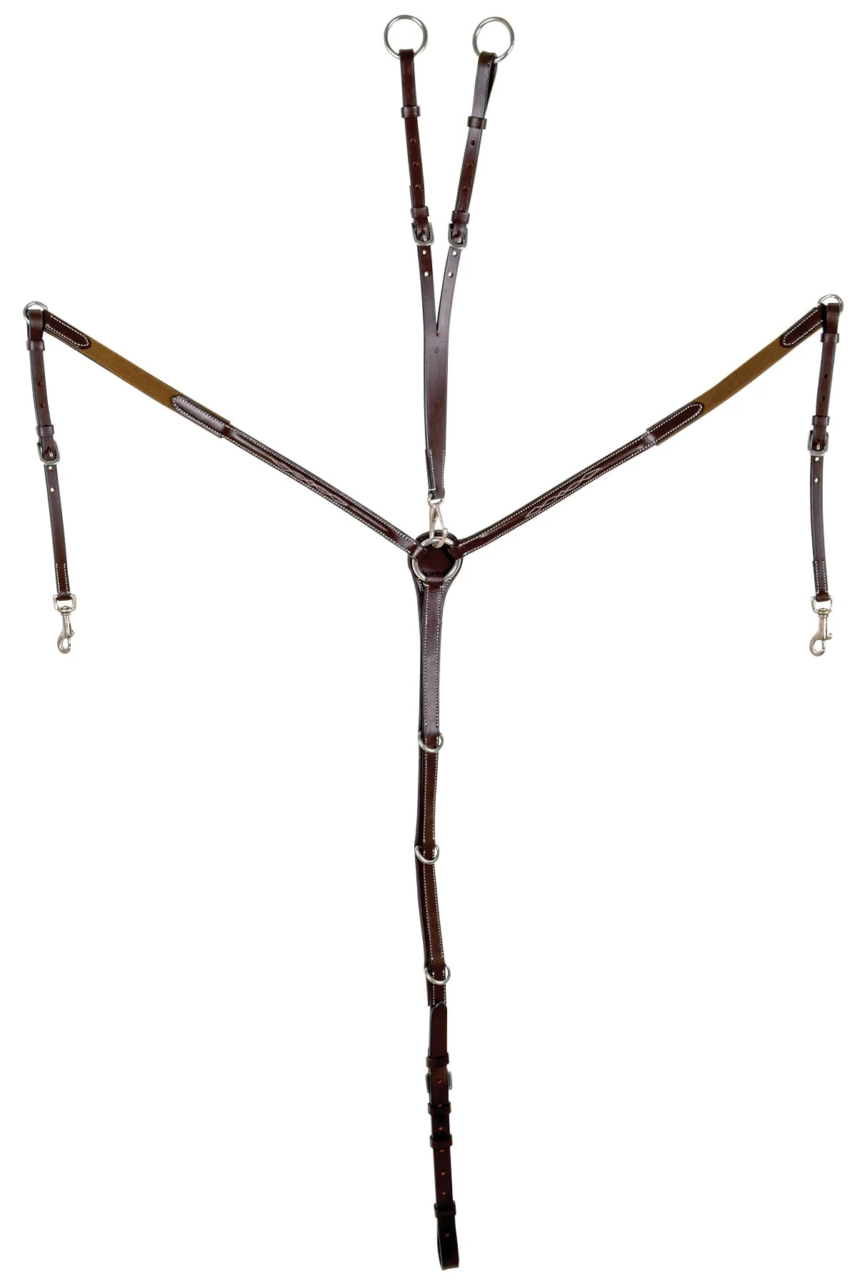 Uniquely English Flexible Leather Breastplate for Horses - Pet's Shop