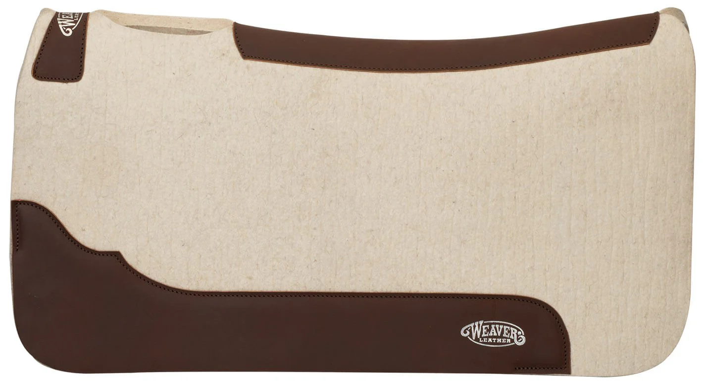 Weaver Steam Pressed Merino Wool Felt Saddle Pad - Pet's Shop