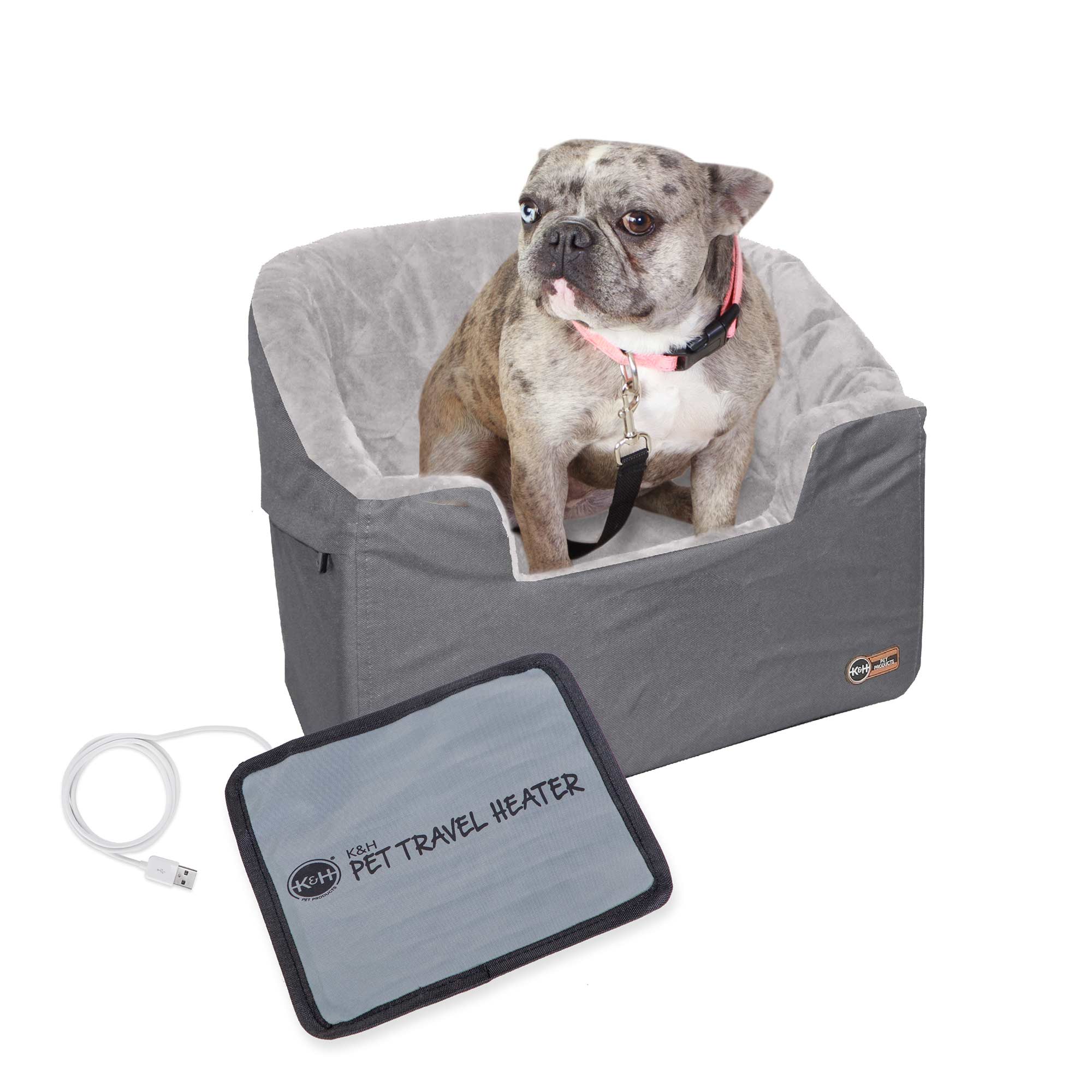 K&H Pet Products Bucket Booster Pet Seat, Heated Knockdown - Pet's Shop
