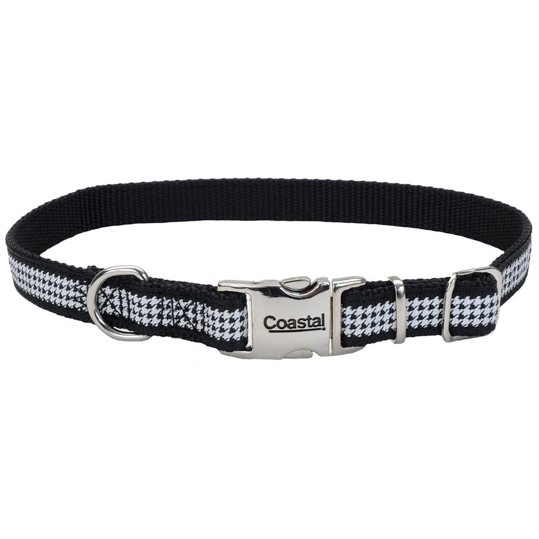 Ribbon Adjustable Dog Collar with Metal Buckle - Pet's Shop