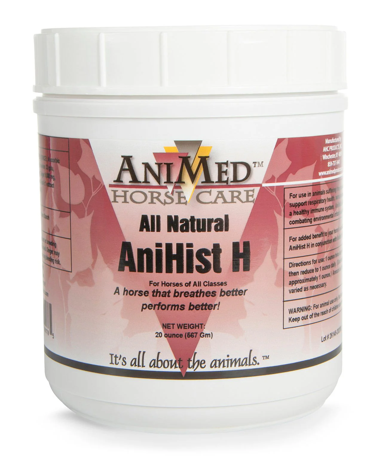 AniHist H, 20 oz - Pet's Shop