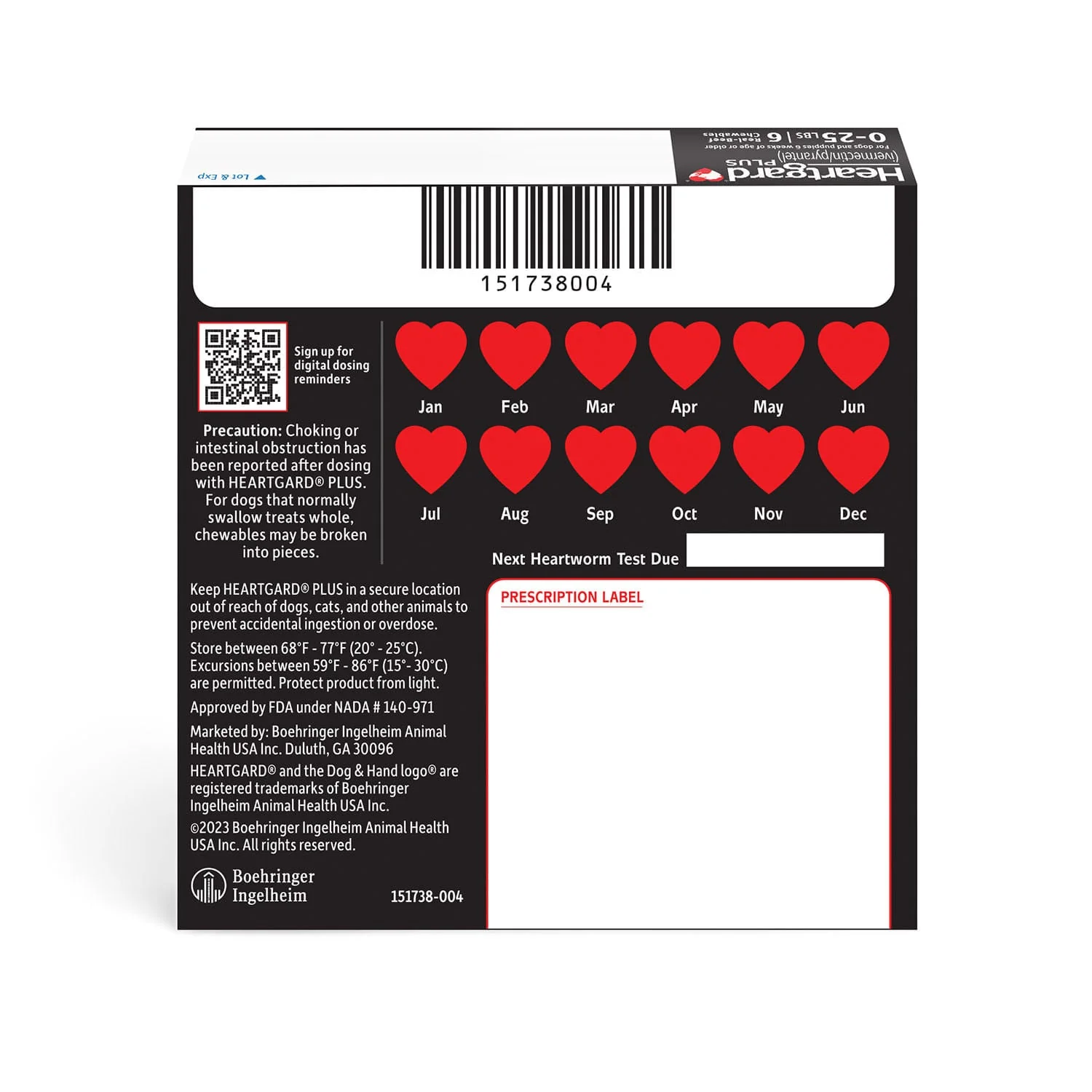 Rx Heartgard Plus for Dogs, 6 Chews - Pet's Shop