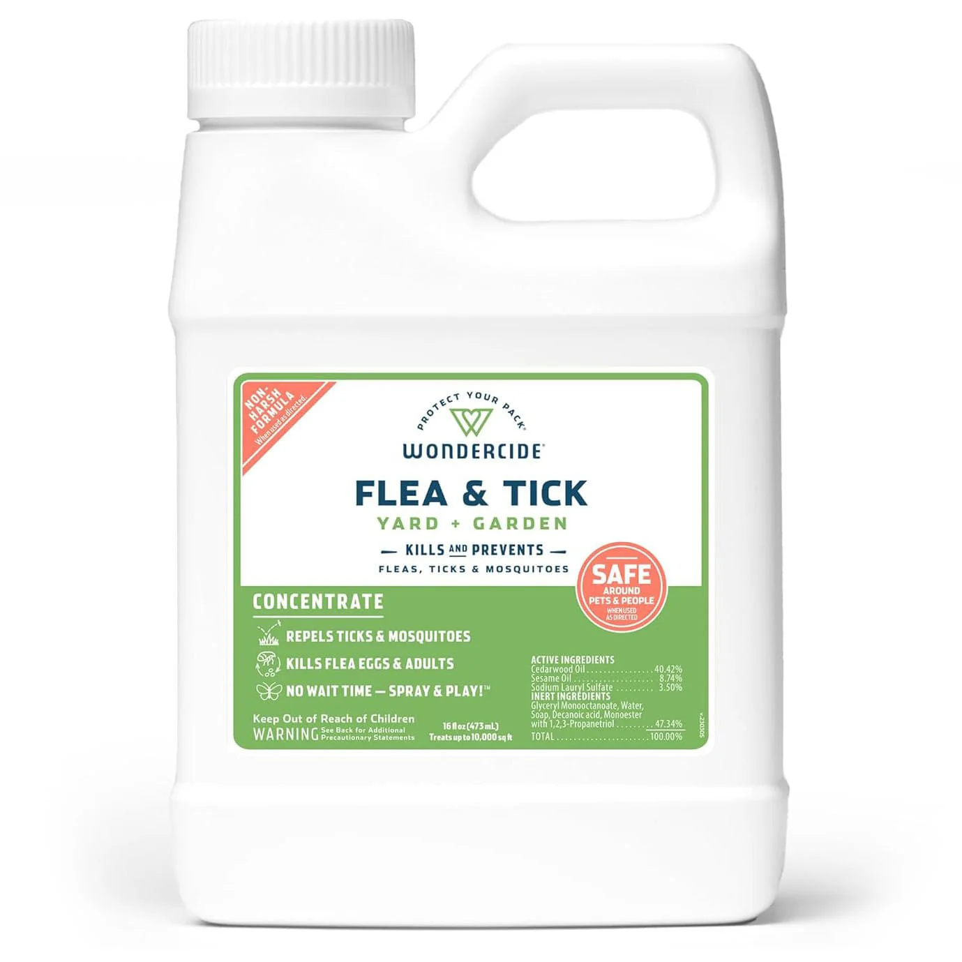 Wondercide Flea, Tick & Mosquito Control Concentrate for Yard + Garden - Pet's Shop