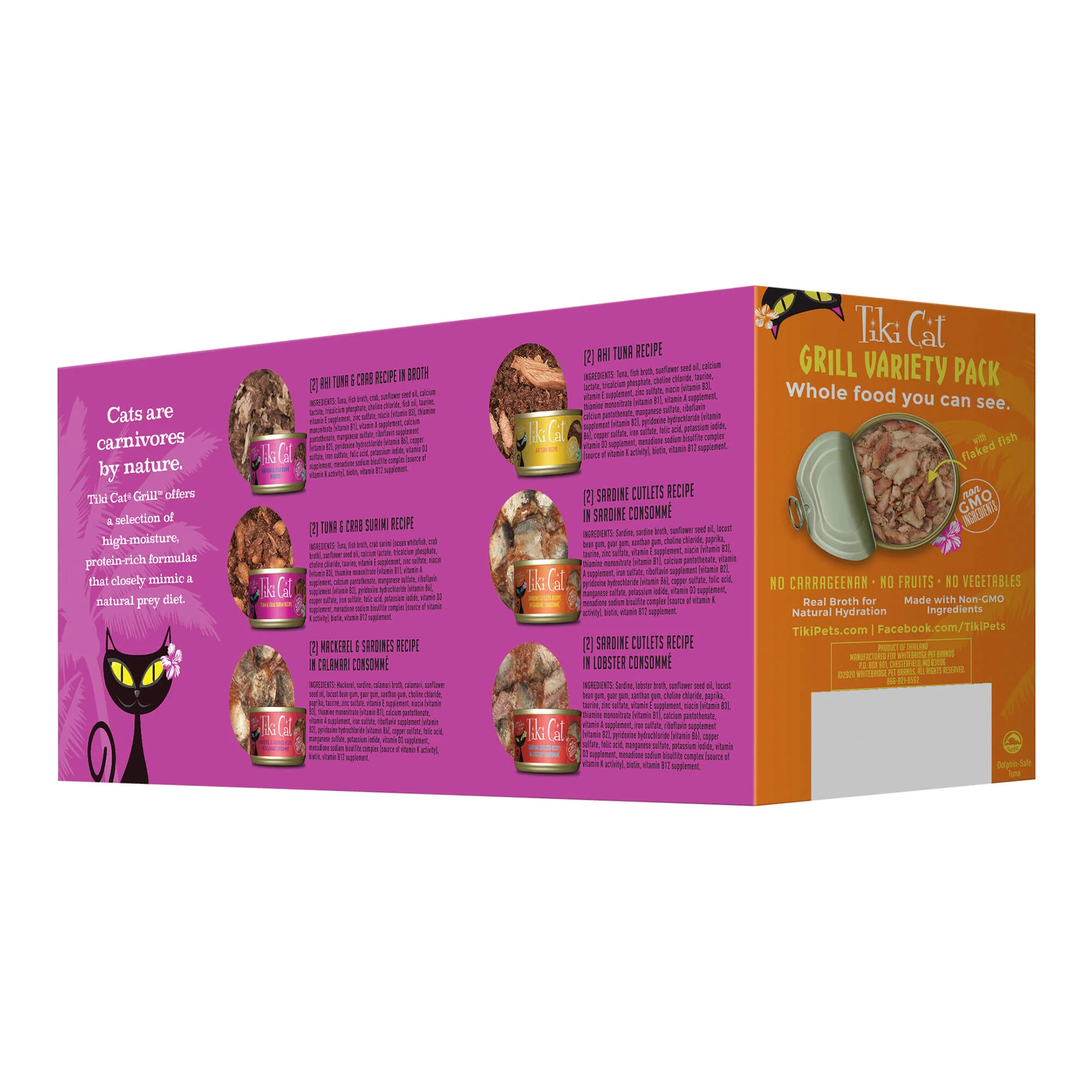 Tiki Cat Grill Wet Cat Food, Variety Pack - Pet's Shop