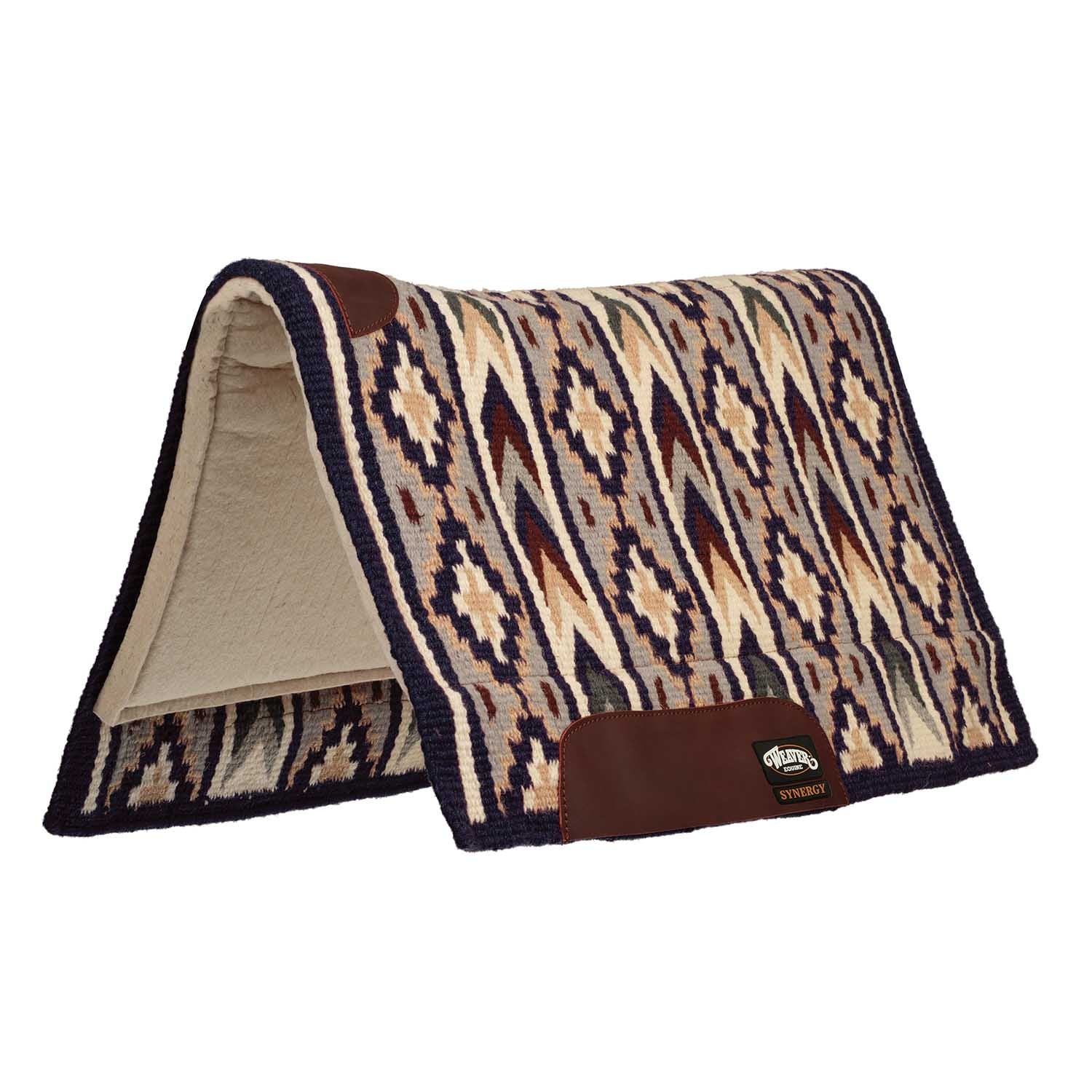 Weaver Synergy New Zealand Wool Blanket Top Saddle Pad - Pet's Shop