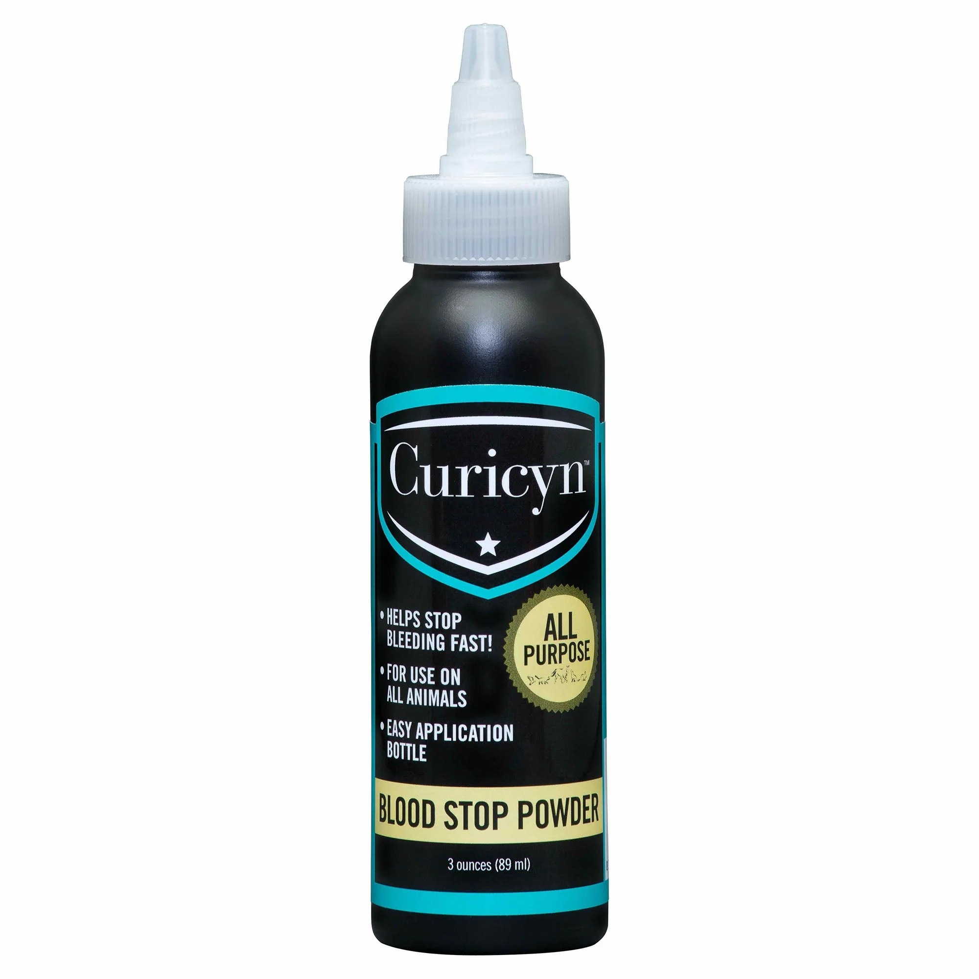 Curicyn Blood Stop Powder, 3 oz bottle - Pet's Shop
