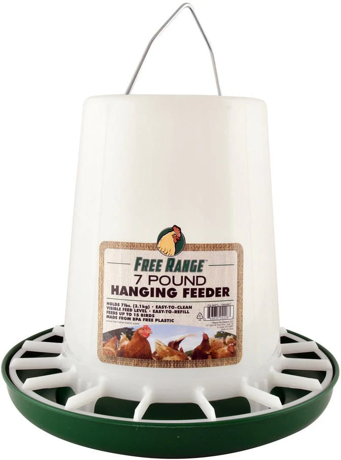Poly Hanging Chicken Feeders - Pet's Shop
