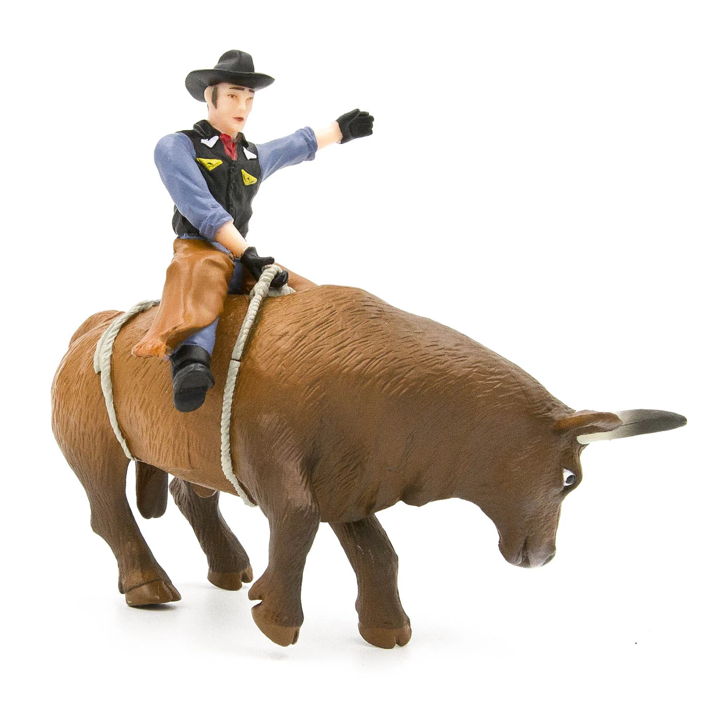 Little Buster Bucking Bull and Rider - Pet's Shop