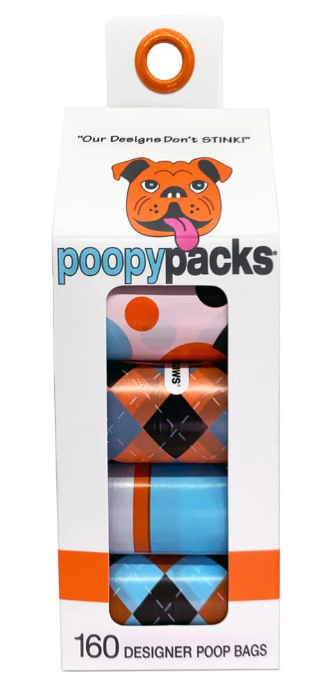 Poopy Packs 8 Rolls Dog Poop Bags - Pet's Shop