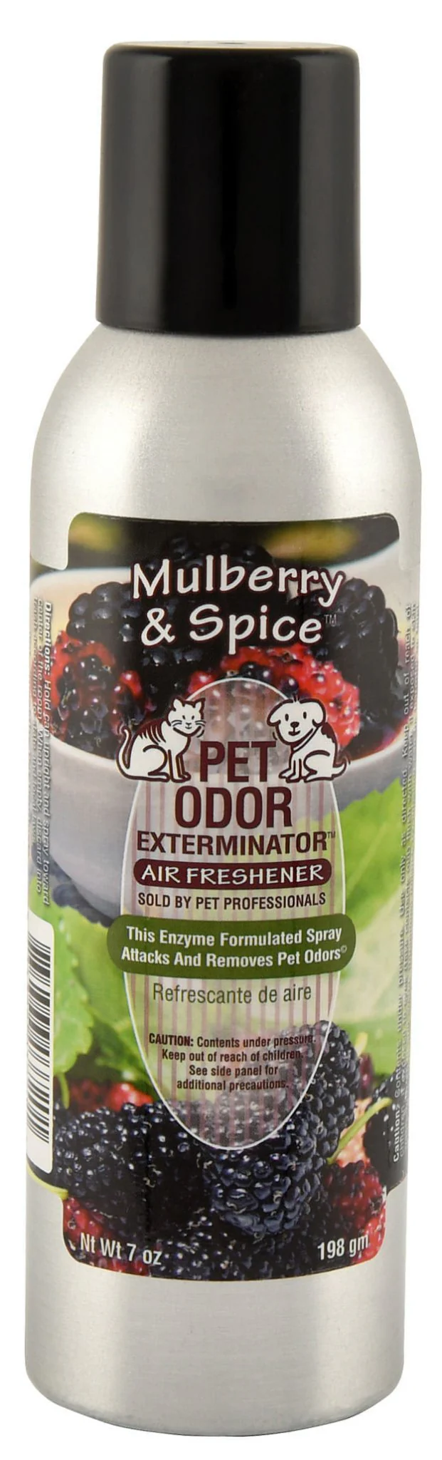 Pet Odor Exterminator Spray, Mulberry Spice, 7 oz - Pet's Shop