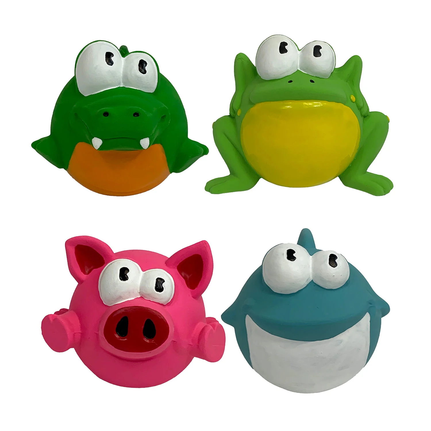 LYLA Latex, Assorted (Alligator, Frog, Pig, Shark) - Pet's Shop