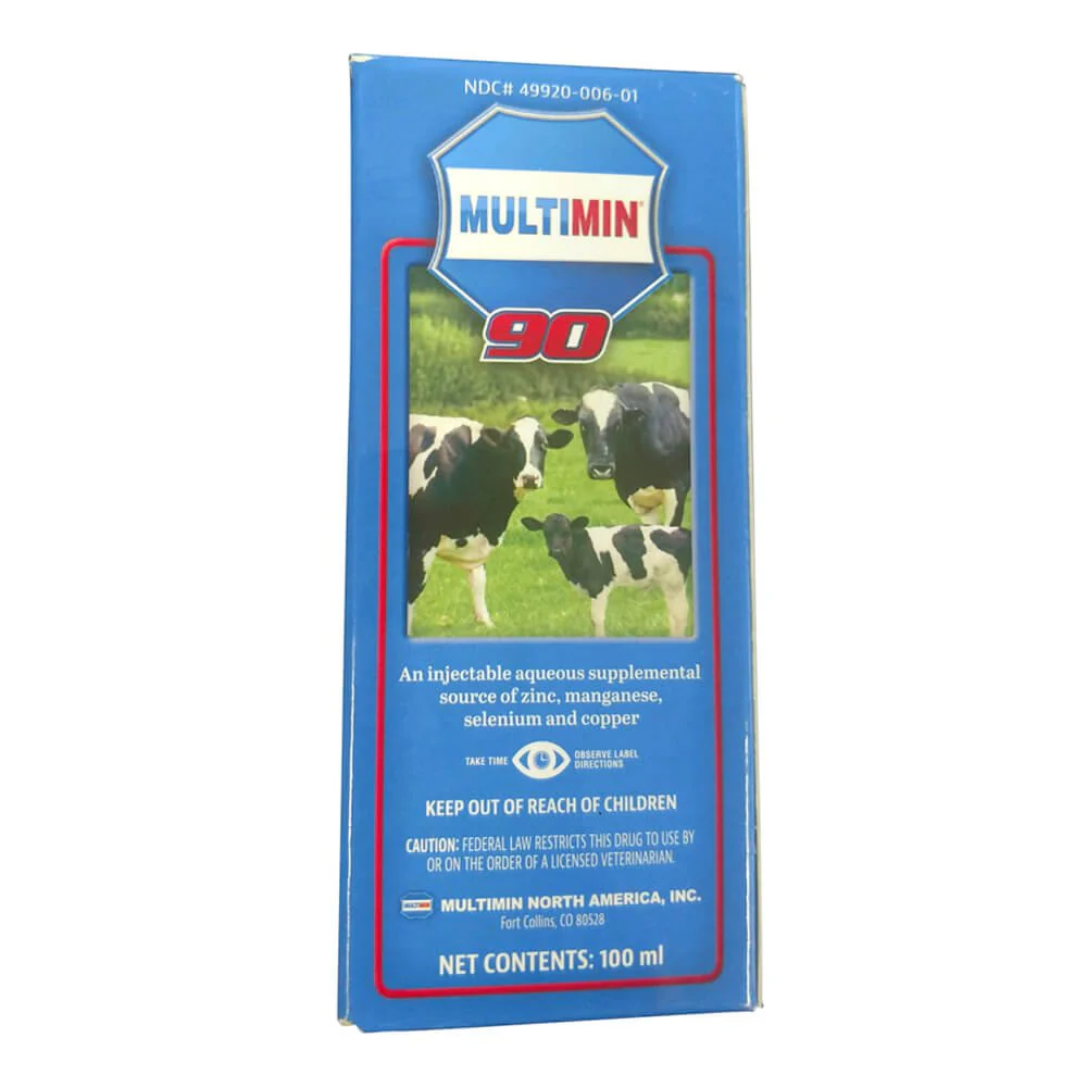 Rx Multimin 90 Injection for Cattle - Pet's Shop