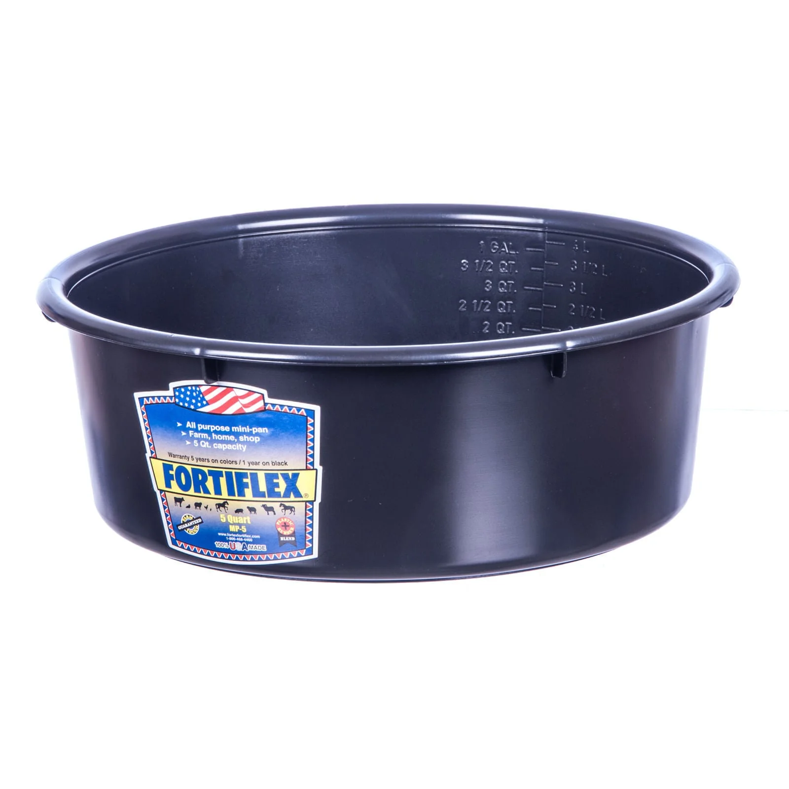 Fortiflex Mini Pan, Black - Pet's Shop