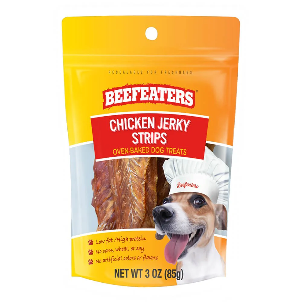 Beefeaters Chicken Jerky Strips - Pet's Shop