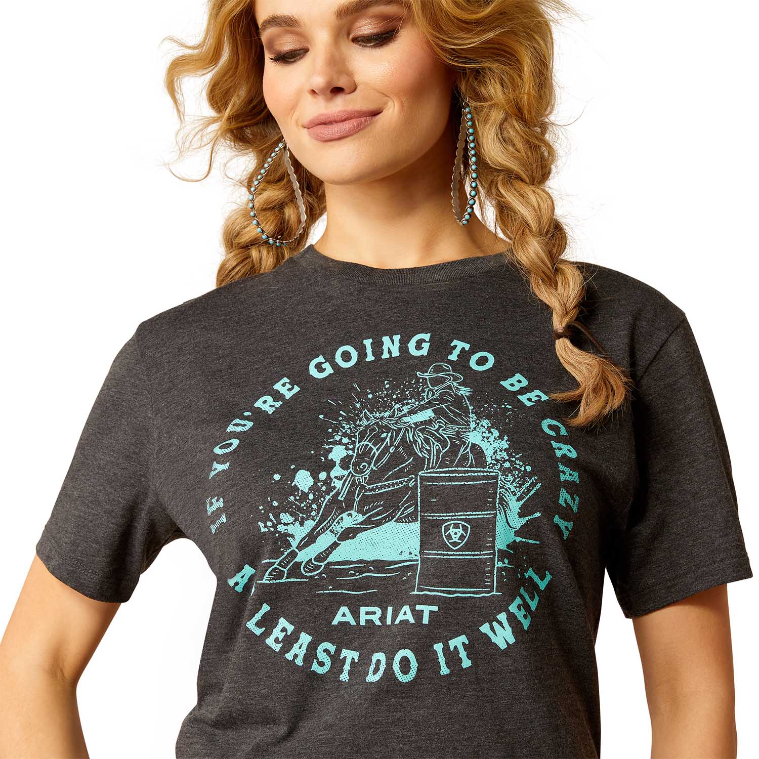 Ariat Women's Barrel Beauty Shortsleeve Shirt - Pet's Shop