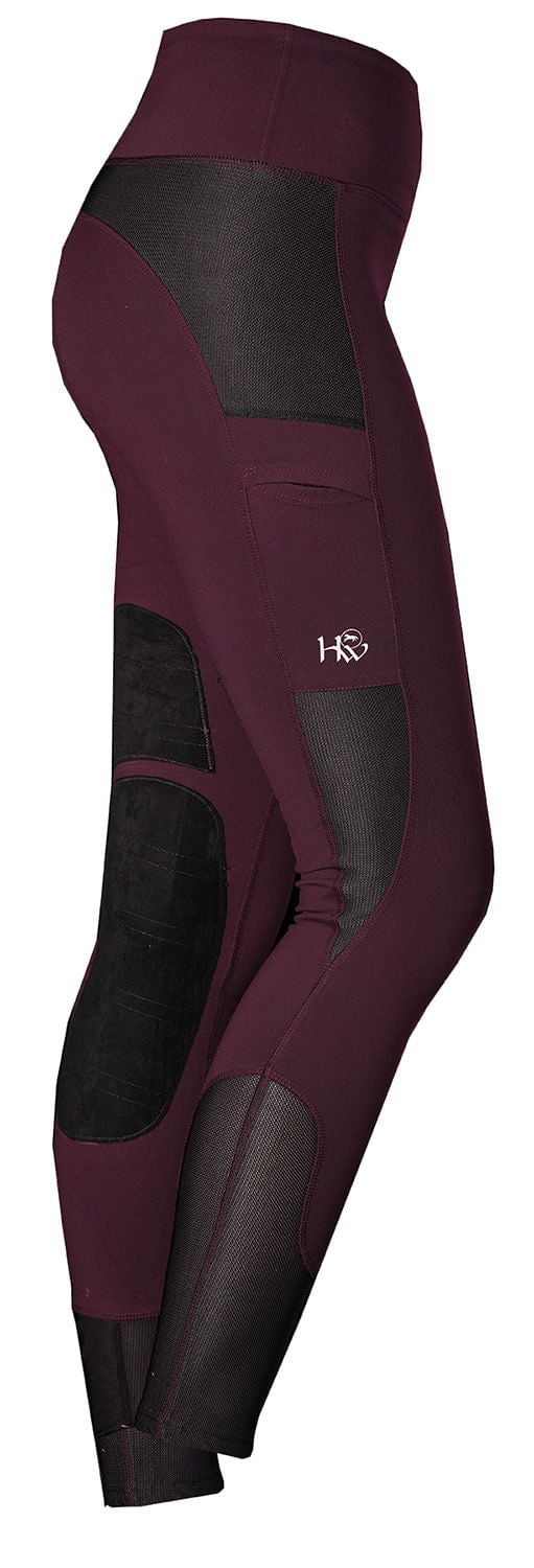 Horseware Riding Tights, Fig - Pet's Shop