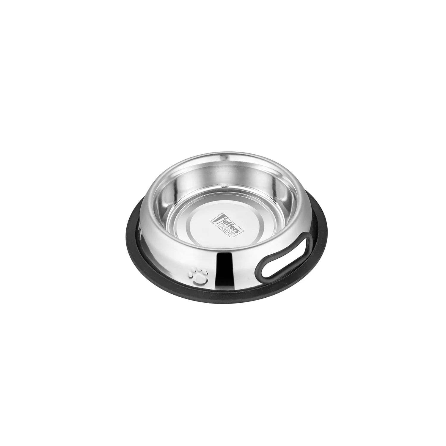 Embossed No-Tip Anti-Skid Stainless Steel Pet Bowls - Pet's Shop