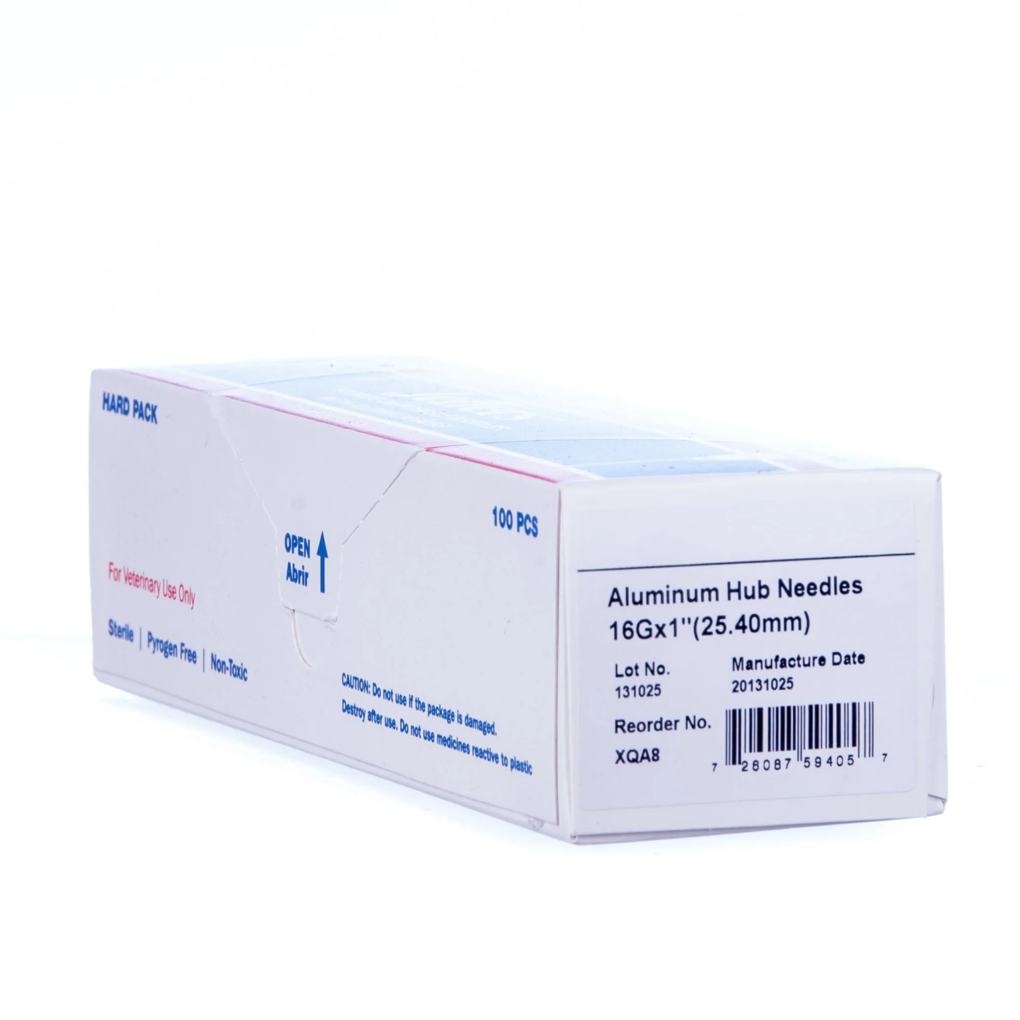 Aluminum Hub Needles, Box of 100 - Pet's Shop