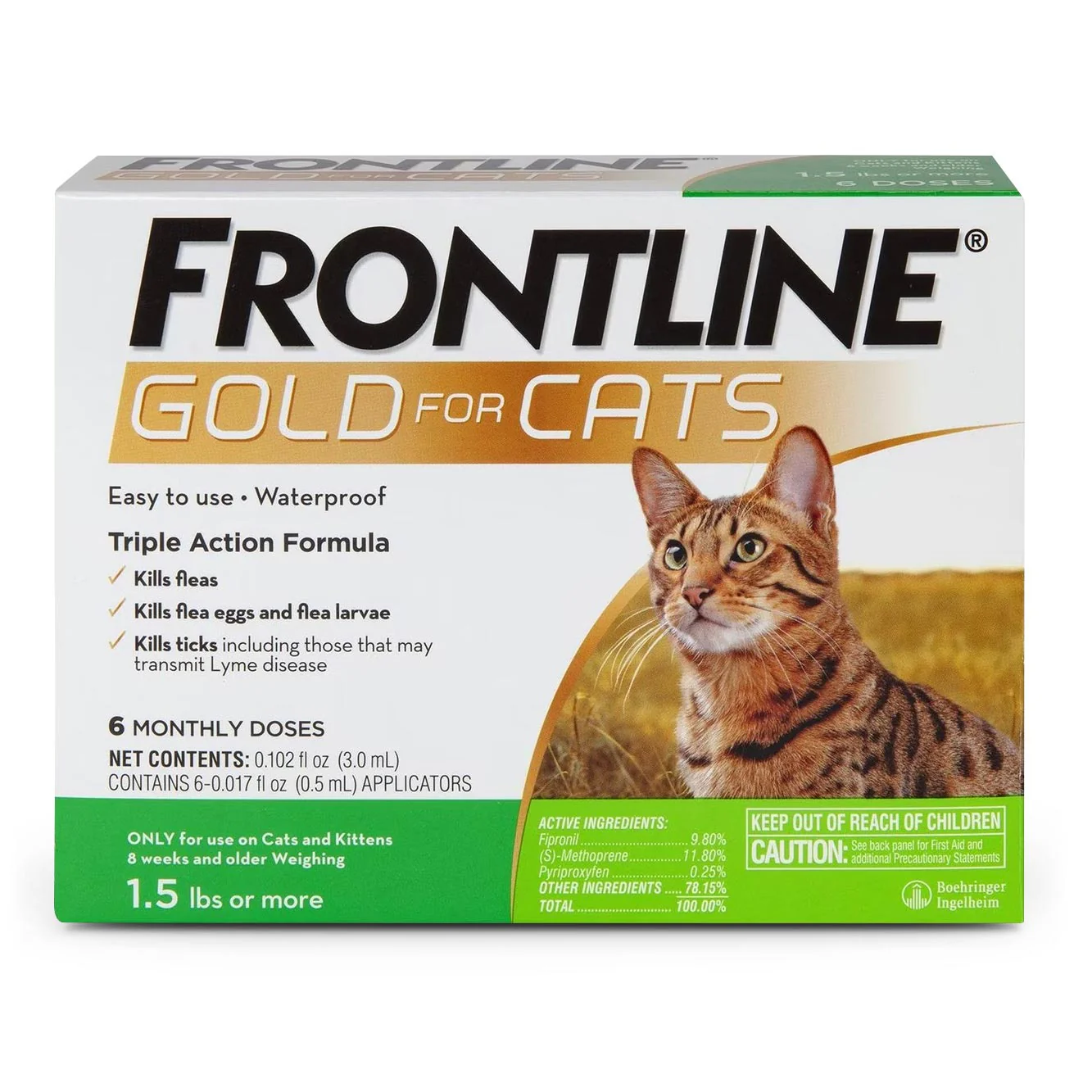 Frontline Gold for Cats - Pet's Shop