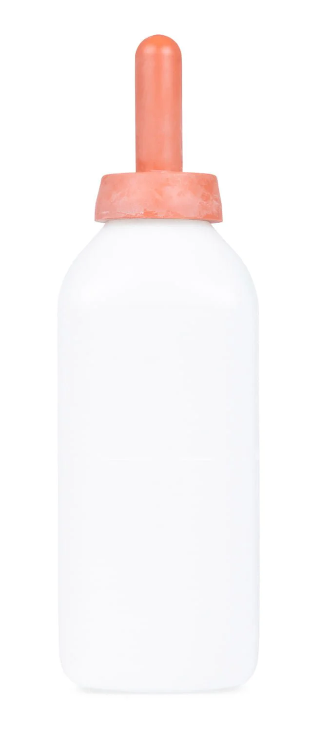 Calf Bottle with Snap-On Nipple - Pet's Shop