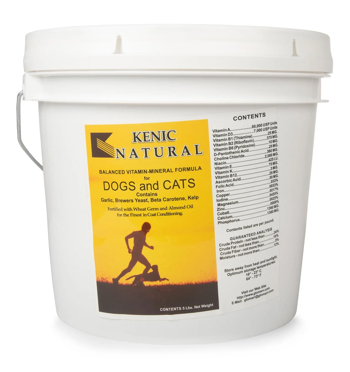 Kenic Natural Vitamin-Mineral Coat Conditioning Supplement for Dogs & Cats - Pet's Shop