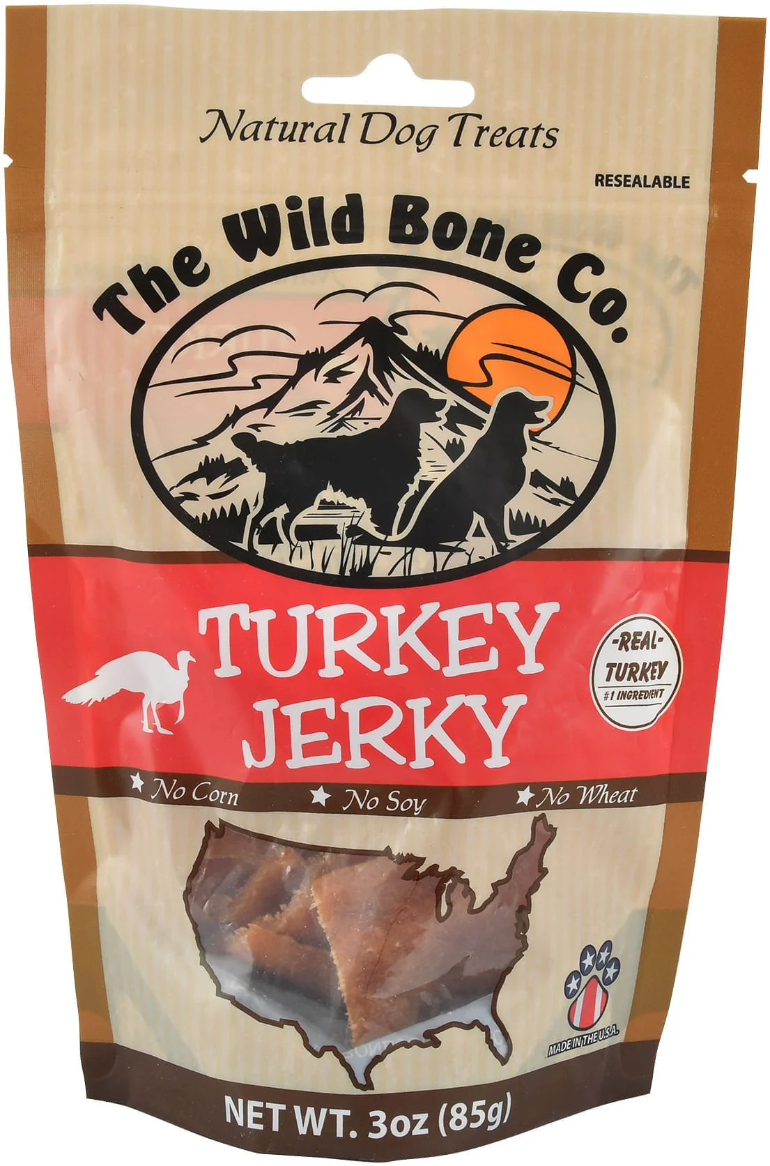 Turkey Jerky, 3 oz - Pet's Shop