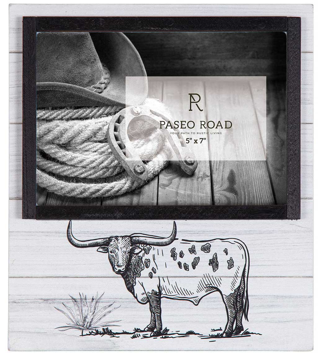 Ranch Life Steer Picture Frame, 5