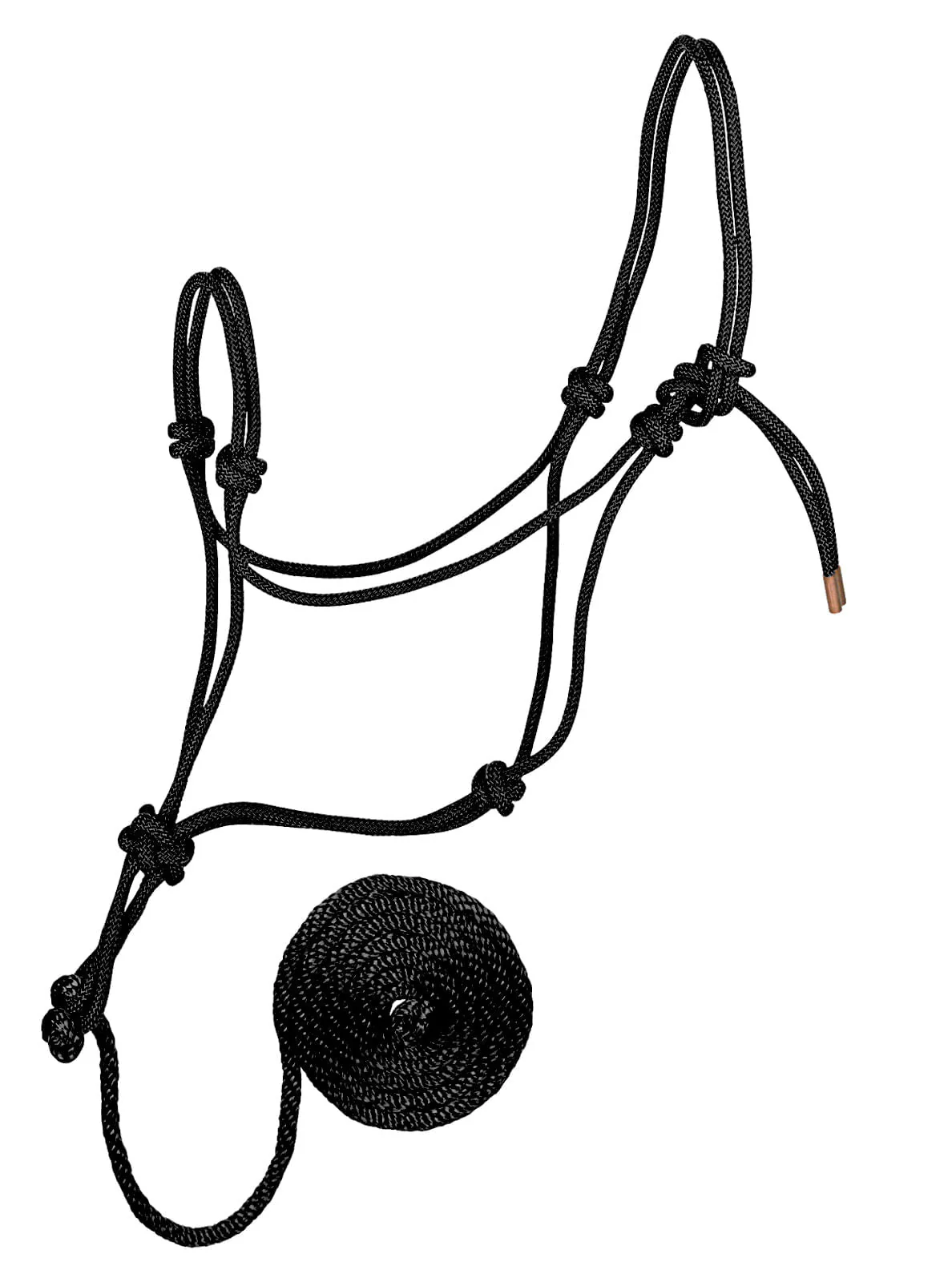 Weaver Leather Diamond Braid Rope Halter with Lead - Pet's Shop