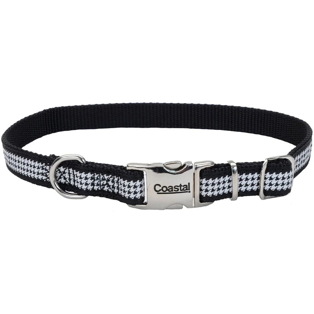 Ribbon Adjustable Dog Collar with Metal Buckle - Pet's Shop