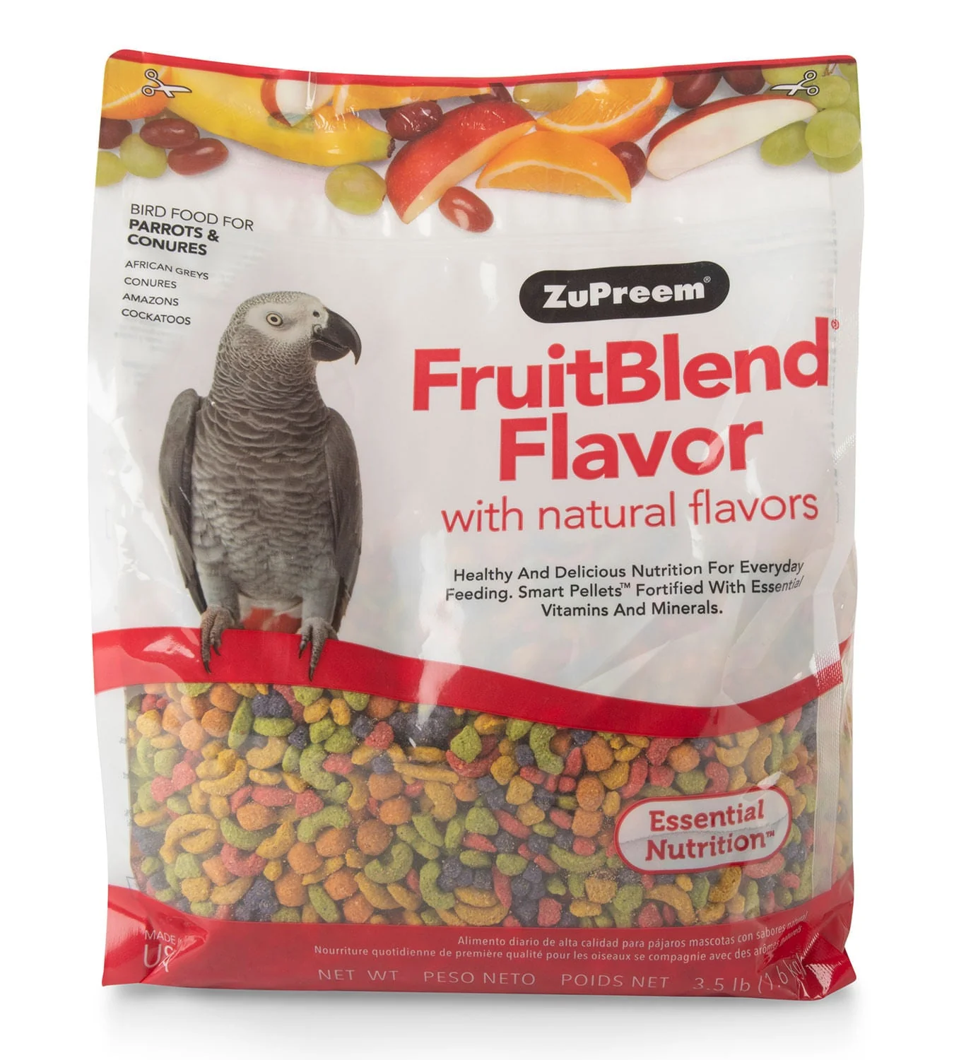 Zupreem FruitBlend Flavor Bird Food - Pet's Shop