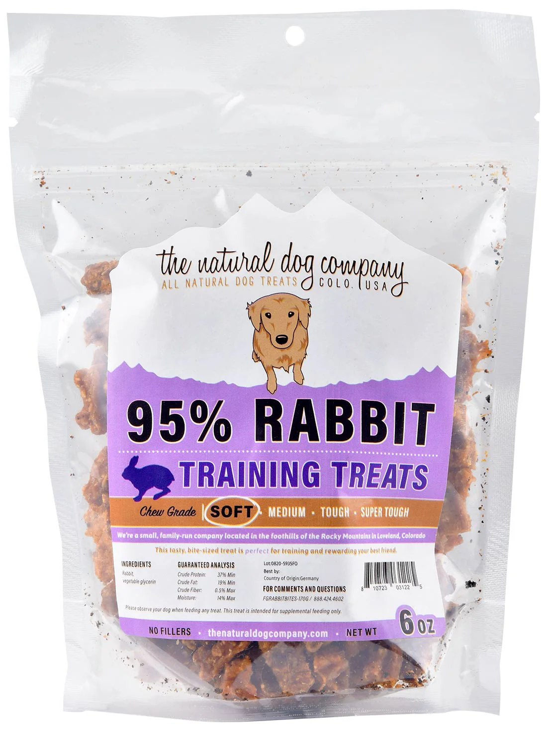 95% Meat Training Treats, 6 oz - Pet's Shop