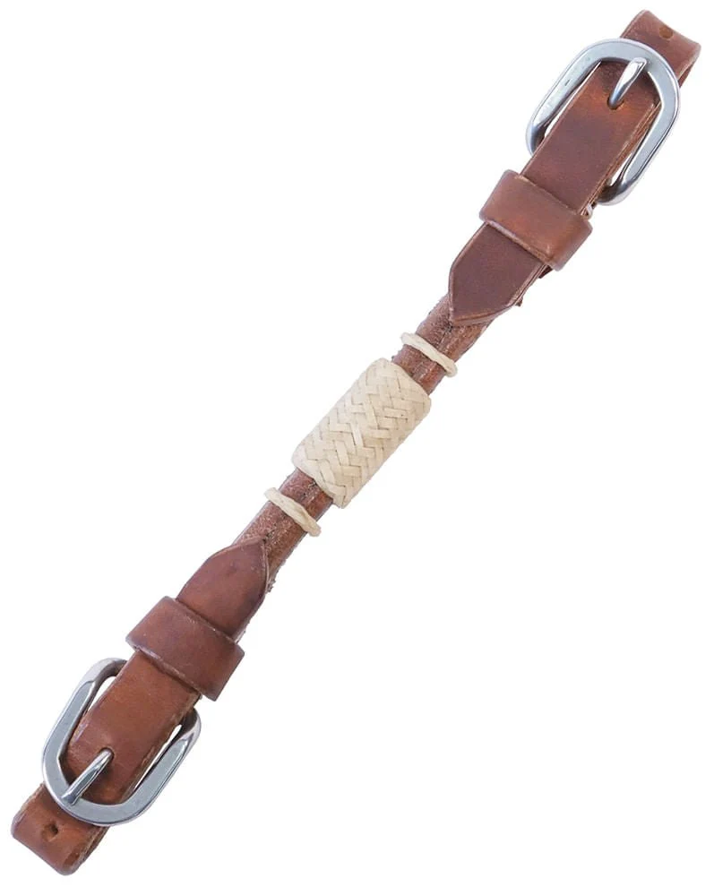 Natural Rawhide Curb Strap - Pet's Shop